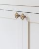 Multi Purpose - Cabinet Knob, Wall Hook and Door Pull N04 | Hardware by Mi&Gei Hardware Design Studio. Item made of brass