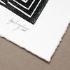 Labyrinth, Linocut, Ink on paper | Prints by Llinella. Item composed of paper compatible with minimalism and contemporary style