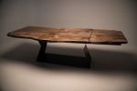 English Walnut | Jigsaw Design | Dining Table in Tables by L'atelier Mata. Item composed of walnut