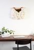 Cauliflower | Macrame Wall Hanging in Wall Hangings by Keyaiira | leather + fiber. Item made of wood with cotton