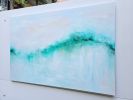 I dreamt of the sea - Abstract seascape painting | Oil And Acrylic Painting in Paintings by Jennifer Baker Fine Art. Item composed of canvas in contemporary or coastal style