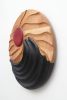 Sunset Waves | Sculptures by Craig Forget. Item composed of wood in mid century modern or japandi style