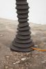 Rakis Floor Lamp - Tall Standing Ceramic Lamp | Lamps by Catalin Filip. Item made of ceramic works with contemporary & eclectic & maximalism style