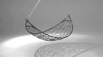 Melon Hanging Swing Seat - Twig Pattern | Hammock in Chairs by Studio Stirling. Item made of steel compatible with minimalism and modern style