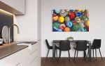 'Marble Mania' Fine Art Print | Prints in Paintings by Jenny Stewart's Fine Art. Item made of canvas with aluminum works with contemporary & industrial style