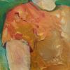 Woman Figures | Oil And Acrylic Painting in Paintings by Kate Joiner. Item composed of wood and synthetic
