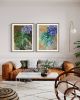 Vintage Orchid | Oil And Acrylic Painting in Paintings by HEIDY GONZALEZ - GONZALEZ ART DESIGN. Item in contemporary or art deco style