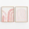 Giclee Print Set Of Two Artworks #173 | Prints by forn Studio by Anna Pepe. Item made of paper