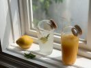 JULIE small decanters for serving drinks | Vessels & Containers by Maarten Baptist. Item made of glass