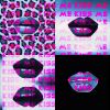 Shut Up and Kiss Me Hot Pink Quad | Photography by Joanie Landau | Eclectic Home in Greenwich. Item made of paper