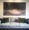 Interactive Waves | Oil And Acrylic Painting in Paintings by Seçil Art Studio London. Item composed of canvas