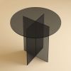 Smoked Glass Dining Table - IKI by Lebanto | Tables by Lebanto. Item composed of glass in minimalism or contemporary style