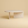 Travertine Coffee Table - ISHIKI by Lebanto | Tables by Lebanto. Item composed of marble in minimalism or contemporary style