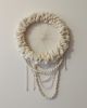 Woven Wreath | Tapestry in Wall Hangings by Cristina Ayala | Private Residence - Dallas, TX in Dallas. Item made of fiber