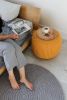 Coffee Table - Pouf | Tables by Chasha Home. Item made of cotton