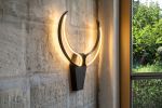 Bull Skull wall light | Sconces by Next Level Lighting. Item composed of wood and metal