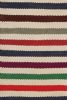 Vintage Afghan Kilim Runner Rug with Polychromatic Stripes | Area Rug in Rugs by Rug and Kilim