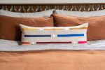 Grate Lumbar Pillow | Pillows by Vacilando Studios. Item made of cotton