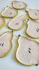 Pear Plate | Dinnerware by Federica Massimi Ceramics. Item composed of ceramic compatible with eclectic & maximalism and mediterranean style