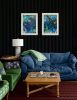 Through the waters I | Oil And Acrylic Painting in Paintings by Art by Geesien Postema. Item made of canvas works with contemporary & country & farmhouse style
