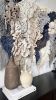 Large Abstract Textile Wall Art Blue Accent Fiber Sculpture | Tapestry in Wall Hangings by Anna Baranova Art. Item composed of cotton and fiber in contemporary or modern style