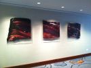 Hilton San Francisco Union Square Paintings | Oil And Acrylic Painting in Paintings by Pamela Nielsen Contemporary Art | Hilton San Francisco Union Square in San Francisco. Item made of canvas