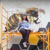 The Storyhive mural | Street Murals by Anat Ronen | The Storyhive in Houston
