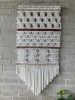 Scandinavian Modern Fiber Art Wall Hanging, Customizable | Macrame Wall Hanging in Wall Hangings by The Good Vibe Effect. Item composed of cotton and fiber in boho or minimalism style