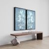 Mesh NLB-NRB Diptych Canvas Print | Prints in Paintings by MELISSA RENEE fieryfordeepblue  Art & Design. Item composed of canvas compatible with contemporary and coastal style