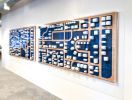 "Diorama" | Wall Sculpture in Wall Hangings by ANTLRE - Hannah Sitzer | Opendoor in San Francisco. Item made of wood & synthetic