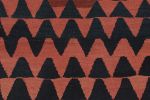 Vintage Kurdish Persian Kilim with Blue and Red Geometric | Area Rug in Rugs by Rug and Kilim