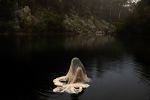 Woman figure in lake | Photography by Lilli Waters | Craig's Royal Hotel in Ballarat East