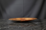 Ultra‑Flat Spalted Beech Art Plate – Hand‑Turned | Decorative Objects by Holzkunst Samuel Meisinger. Item made of wood works with art deco & rustic style