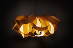 Gross-S [Small] - Scandinavian Chandelier | Chandeliers by Traum with Concentric Overlapping Veneers