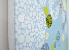 Fill in the Blanks | Oil And Acrylic Painting in Paintings by Claire Desjardins. Item made of canvas with synthetic