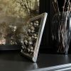 Frame Small Tiny Stainless Steel Bear '1' | Sculptures by IRENA TONE. Item made of steel with glass works with minimalism & art deco style