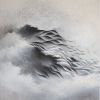 Held in the same current | Oil And Acrylic Painting in Paintings by Francesca Borgo. Item composed of canvas in minimalism or contemporary style