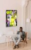 The Joker | Original Acrylic Painting | Oil And Acrylic Painting in Paintings by Aleea Jaques ,. Item made of canvas with synthetic