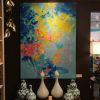 “Descent” | Oil And Acrylic Painting in Paintings by Cameron Schmitz | The Drawing Room in Greenwich. Item composed of canvas