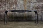 Desk in ebonized English oak, Design No 5. Unique | Tables by Jonathan Field. Item composed of oak wood