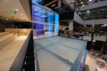 Digital Lake and Digital Waterfall | Microsoft Headquarters Dublin | Tiles by ASB GlassFloor. Item composed of glass