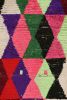 Vintage Moroccan Runner Rug with Polychromatic Diamond | Area Rug in Rugs by Rug and Kilim