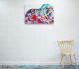The Thrill of it All | Oil And Acrylic Painting in Paintings by Claire Desjardins. Item composed of canvas