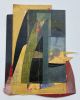 "oh Canada" | Mixed Media by Susan Smereka. Item composed of fabric and paper in contemporary or modern style