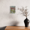 Early Winter Sunset, Winter series No. 1 | Wall Sculpture in Wall Hangings by Gila Mosaics Studio. Item composed of wood and ceramic in contemporary or modern style