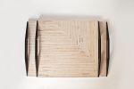 Léon tray - plateau | Decorative Tray in Decorative Objects by Nadine Hajjar Studio. Item made of walnut works with minimalism & contemporary style