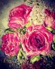 Pink Roses | Paintings by Roxane Gabriel Art