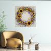 Circle of Happiness - Original Acrylic Painting | Oil And Acrylic Painting in Paintings by DaggArt