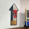 Arrow 7 - Accent Design Mirror | Decorative Objects by oitoproducts. Item composed of wood & glass compatible with minimalism and contemporary style