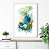 Another sea /2 | Oil And Acrylic Painting in Paintings by Cristina Dalla Valentina. Item made of paper
